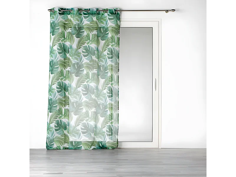 Rideau Voilage "Rio de Janeiro" 140x240cm Blanc