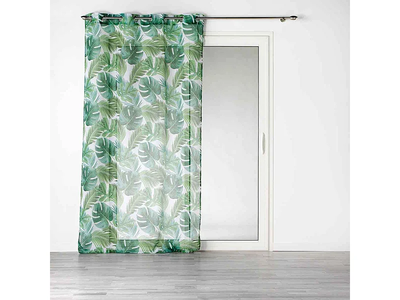 Rideau Voilage "Rio de Janeiro" 140x240cm Blanc