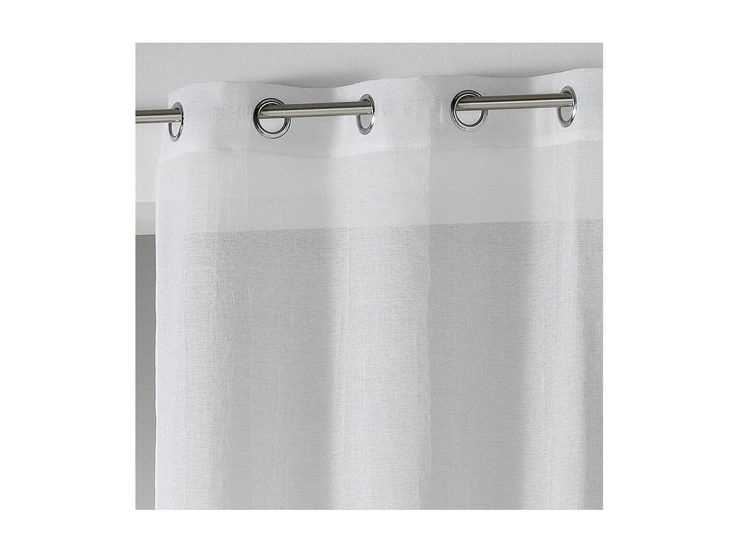 Rideau Voilage "Telma" 140x240cm Blanc