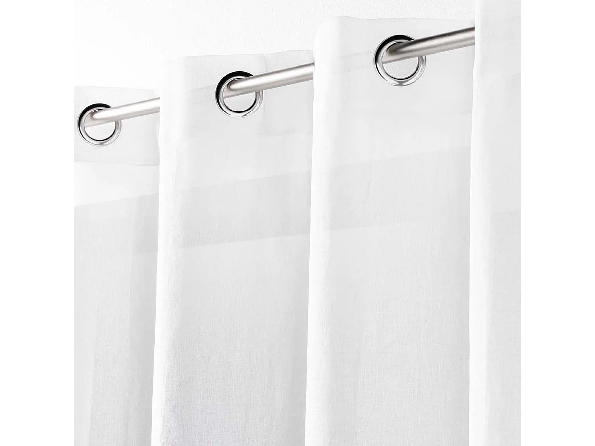 Rideau Voilage "Telma" 140x240cm Blanc