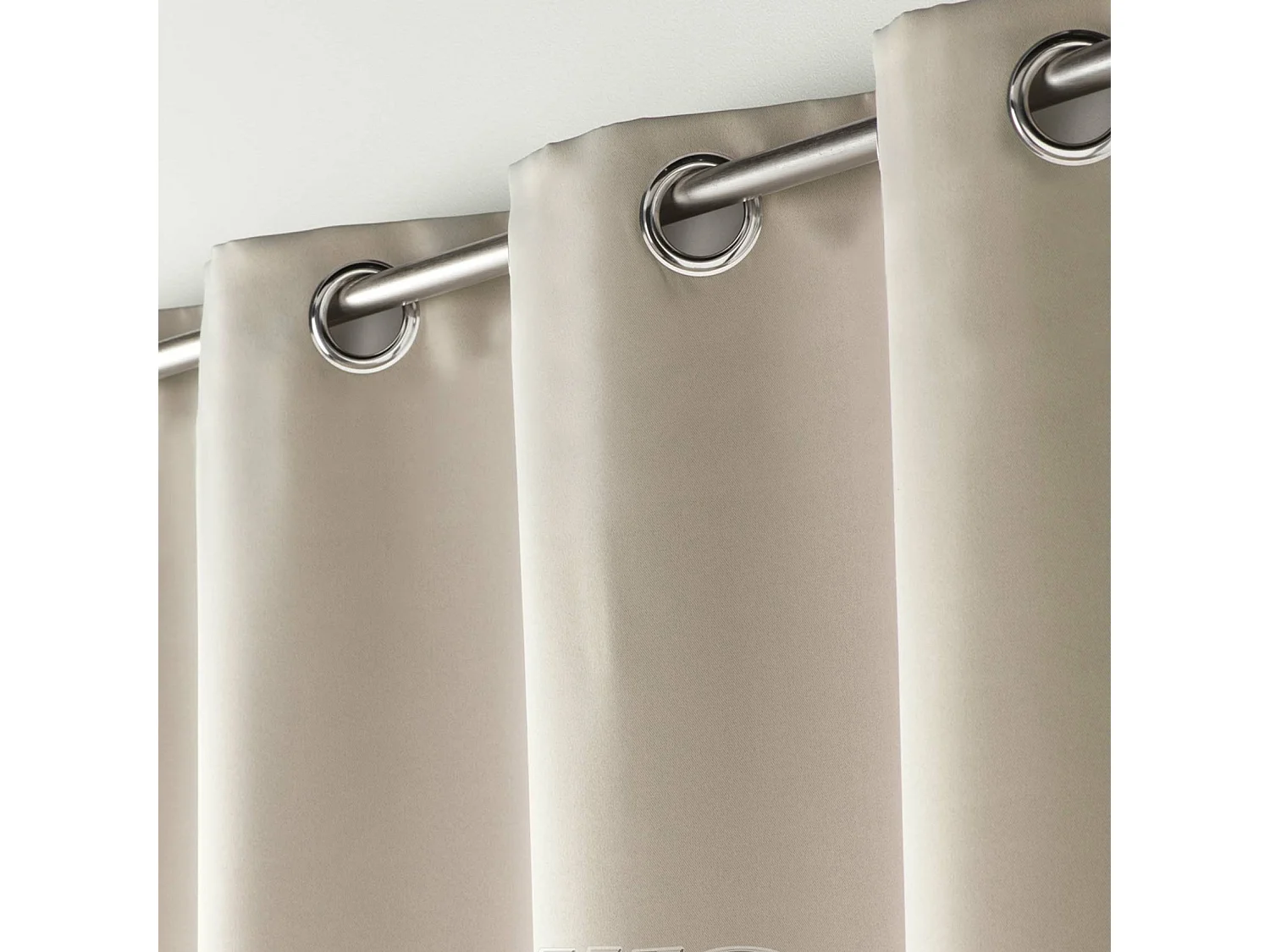 Rideau Occultant "Noche" 135x180cm Ivoire