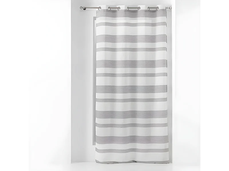 Rideau Voilage à Œillets "Palerma" 140x280cm Blanc