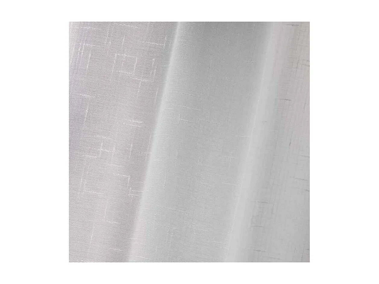 Paire de Voilages "Luminea" 70x200cm Blanc