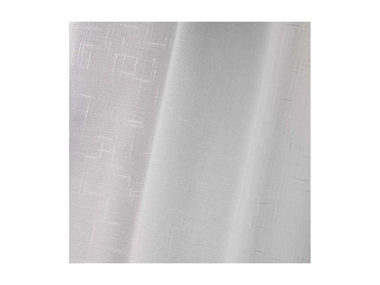 Paire de Voilages "Luminea" 70x200cm Blanc