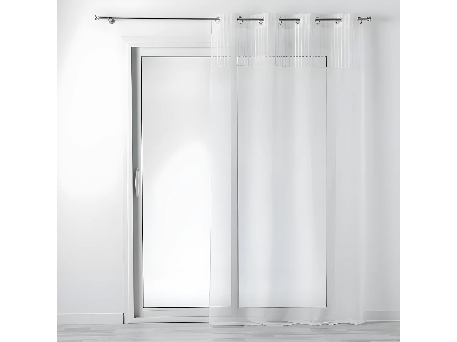 Rideau Voilage à Œillets "Madi" 140x240cm Blanc