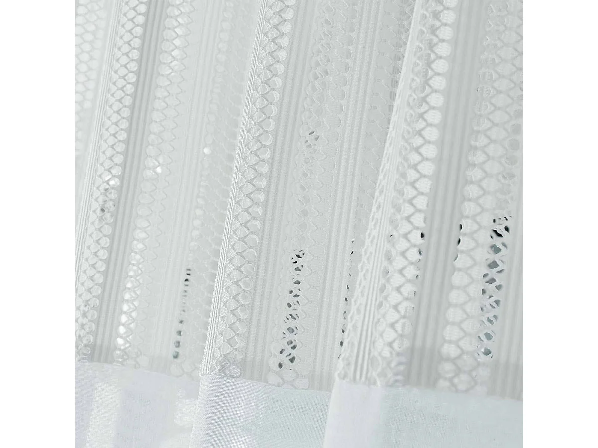 Rideau Voilage à Œillets "Madi" 140x240cm Blanc