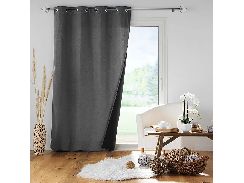 Isolierter Vorhang mit Fleecefutter