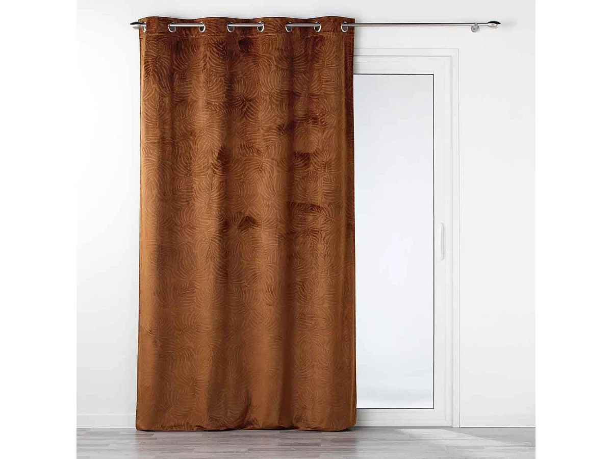 Rideau Occultant "Analia" 140x240cm Camel