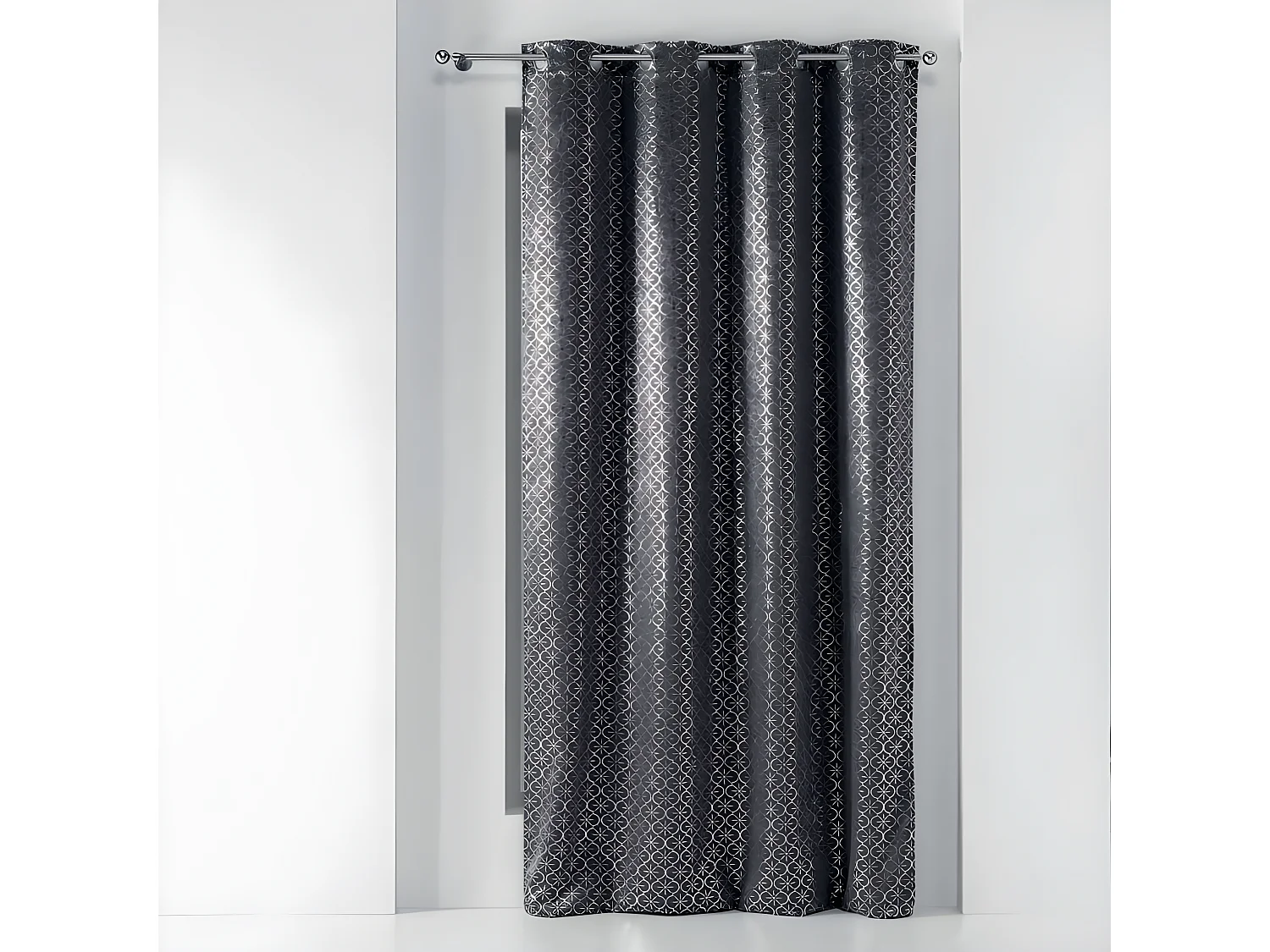 Rideau Occultant "Genesis" 135x240cm Anthracite