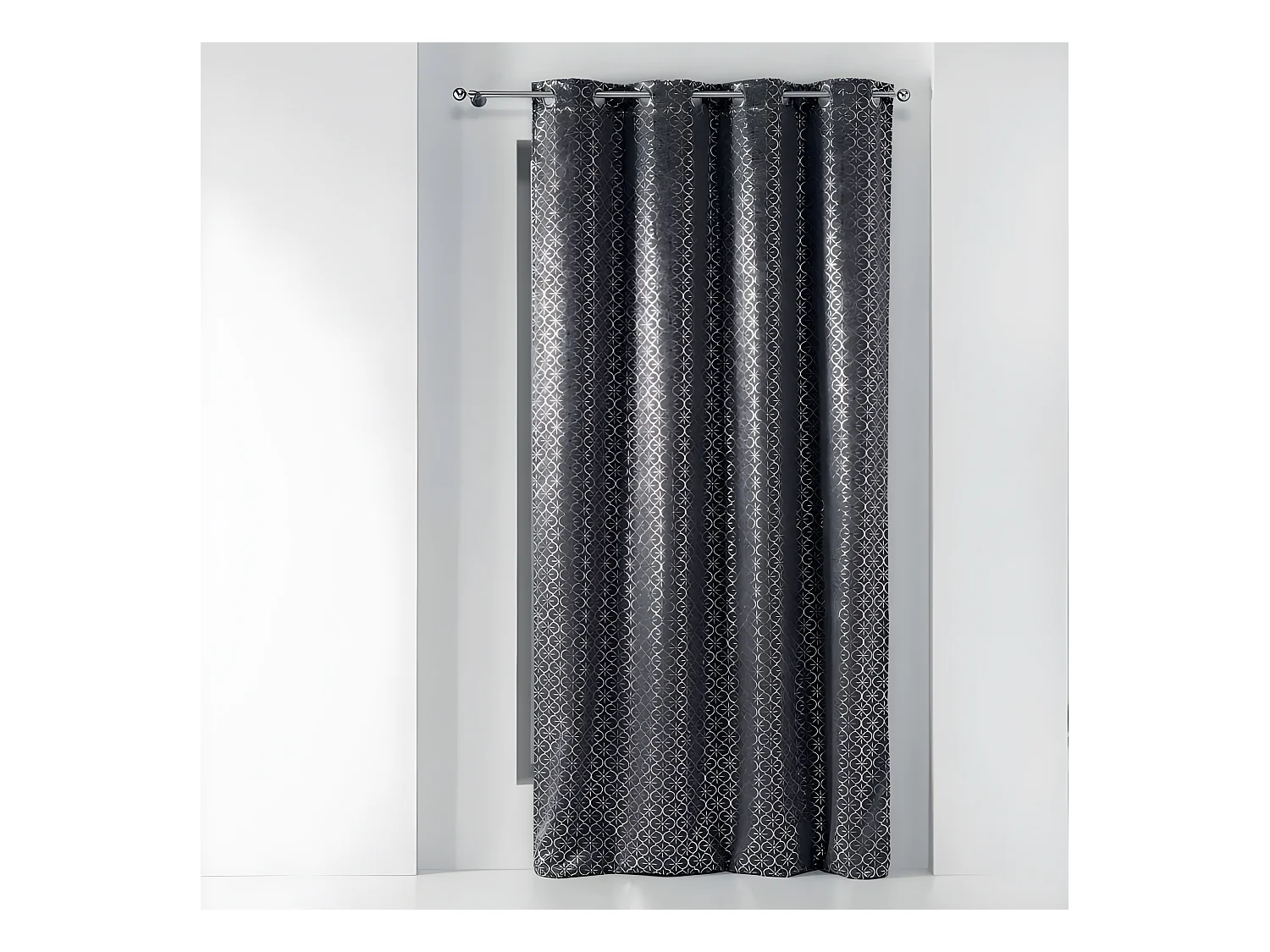 Rideau Occultant "Genesis" 135x240cm Anthracite