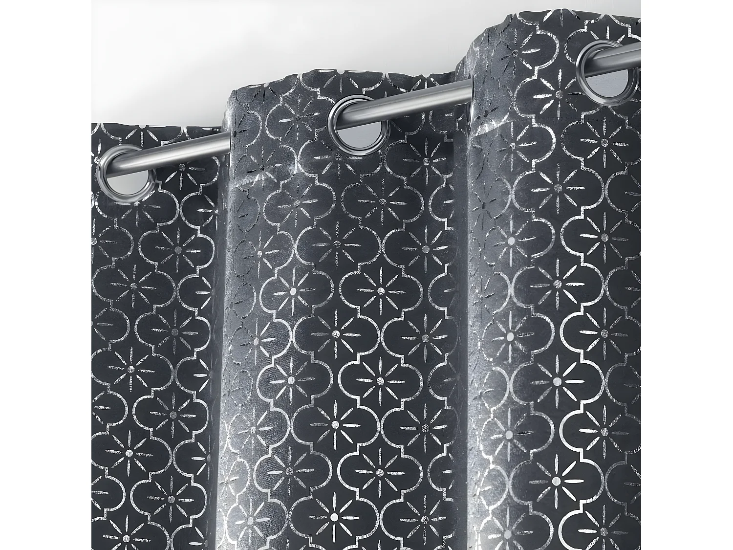 Rideau Occultant "Genesis" 135x240cm Anthracite