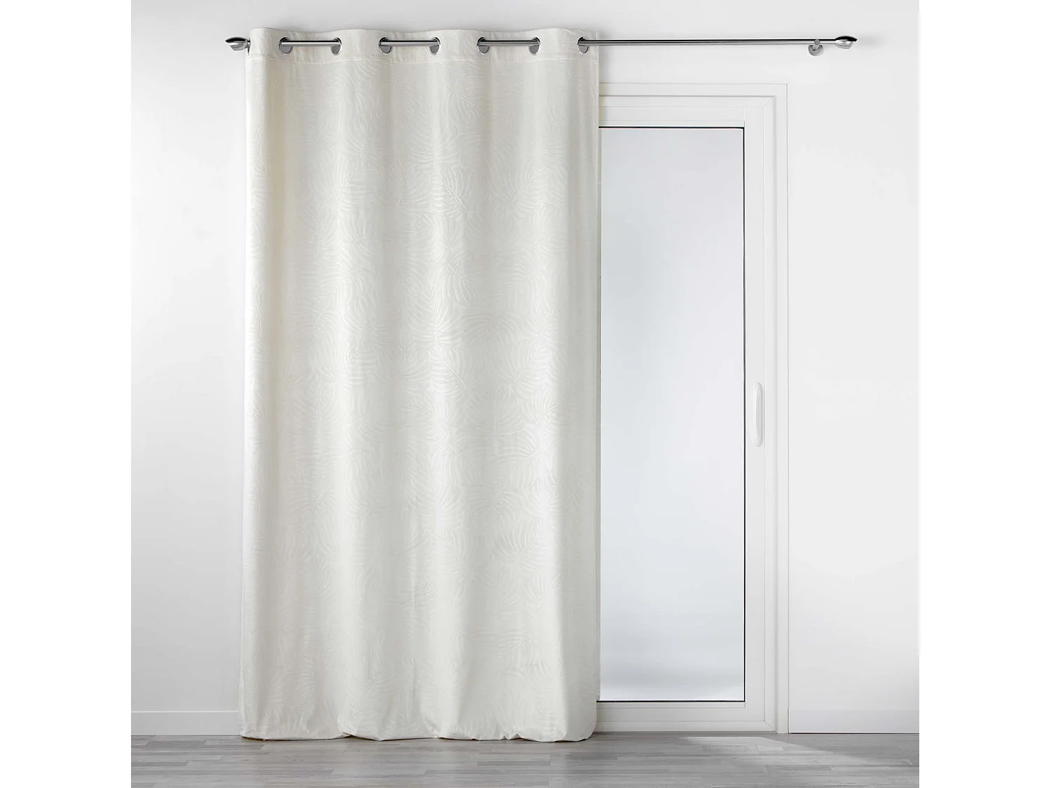 Cortina opaca de terciopelo en relieve 140 x 240 cm