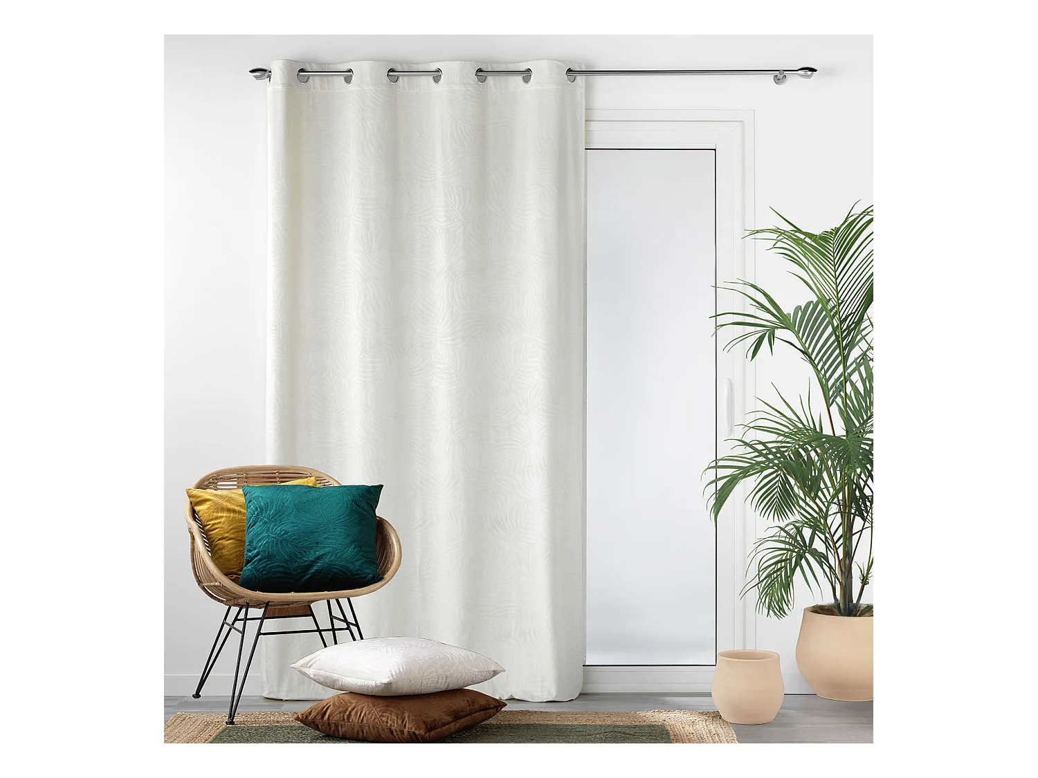 Rideau Occultant "Analia" 140x240cm Naturel