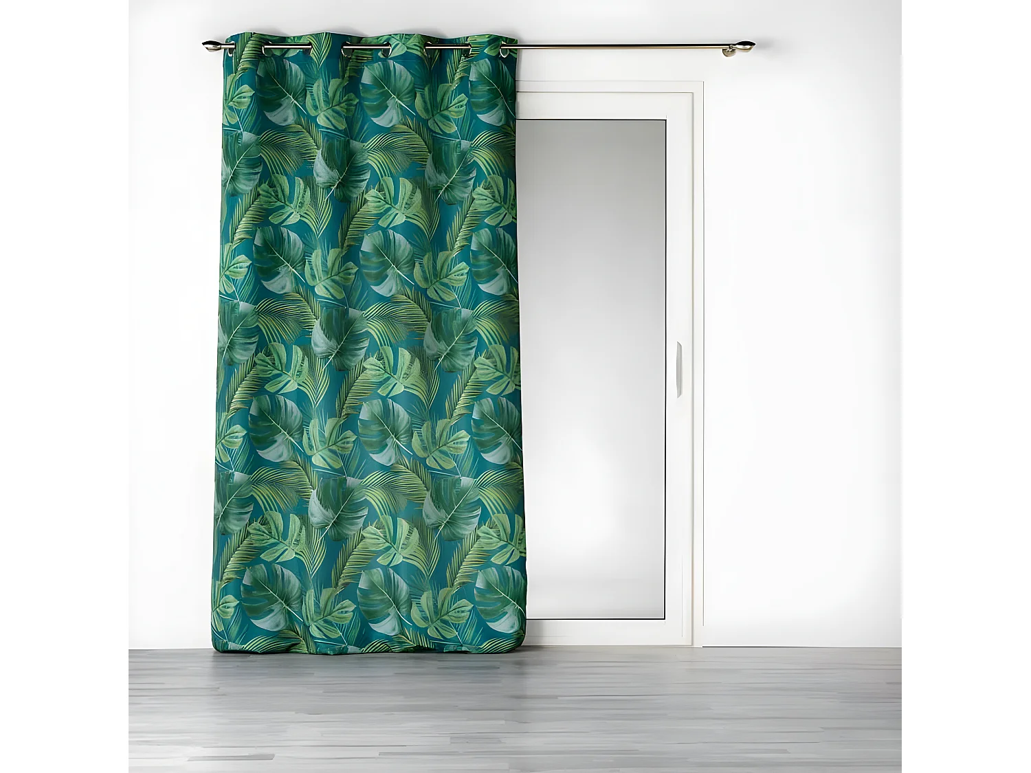 Rideau à Œillets "Rio de Janeiro" 140x260cm Bleu