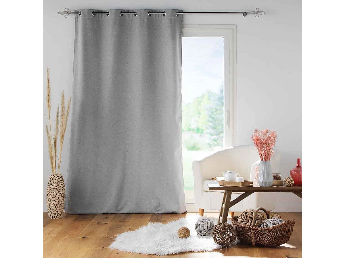 Isolierter Vorhang mit Fleecefutter