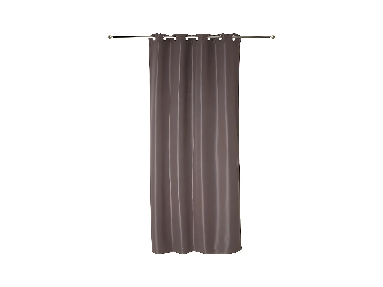 Rideau Occultant "Satin" 140x260cm Taupe