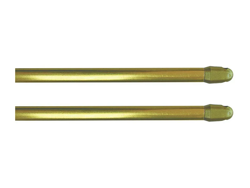 Lot de 2 Tringles Extensibles "Lio" 100-140cm Or
