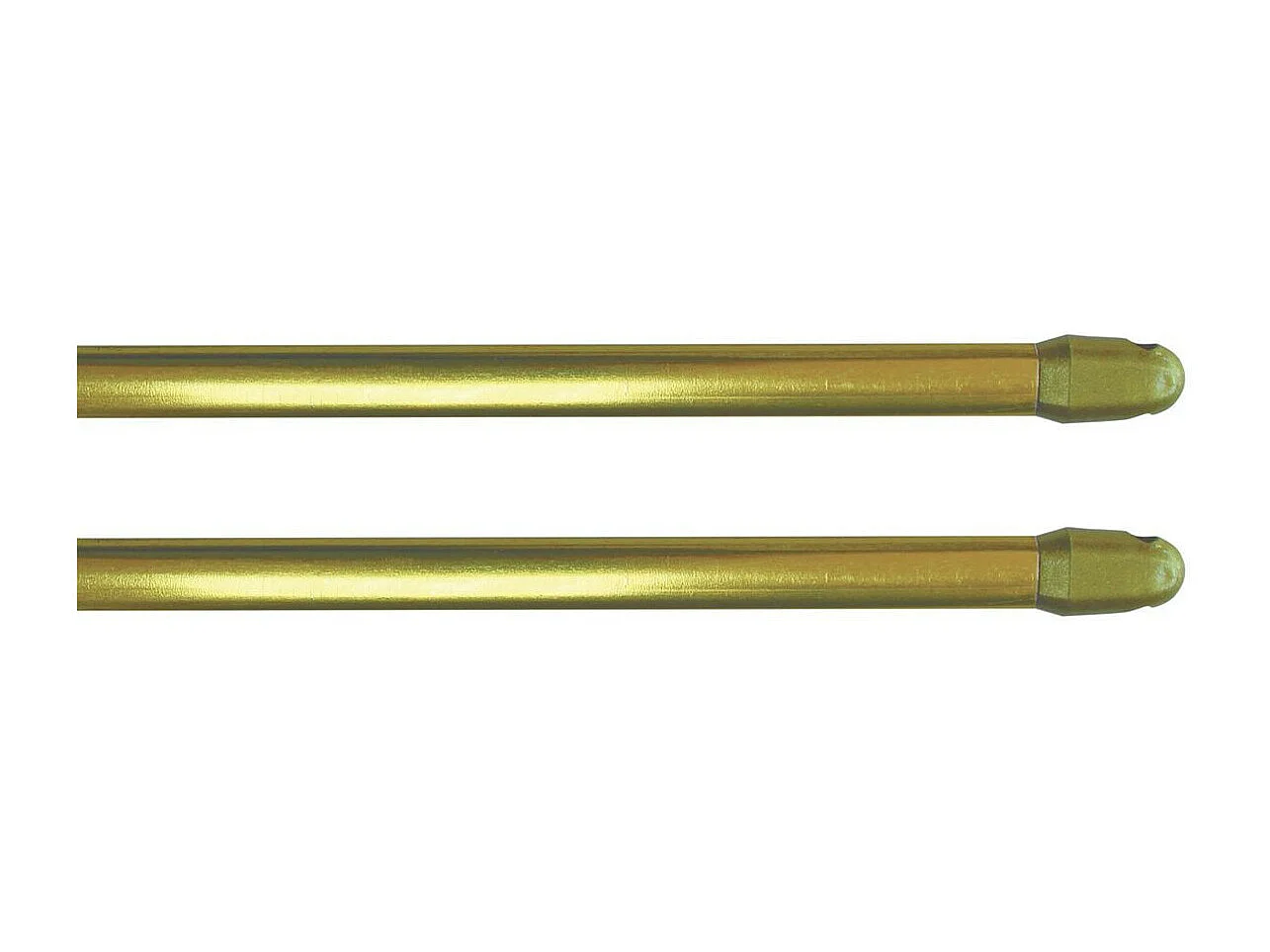 Lot de 2 Tringles Extensibles "Lio" 100-140cm Or
