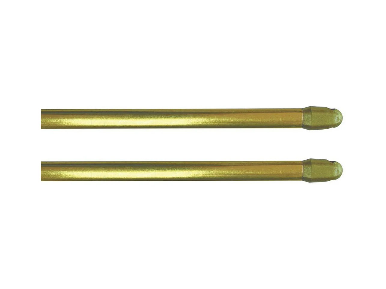 Lot de 2 Tringles Extensibles "Lio" 100-140cm Or