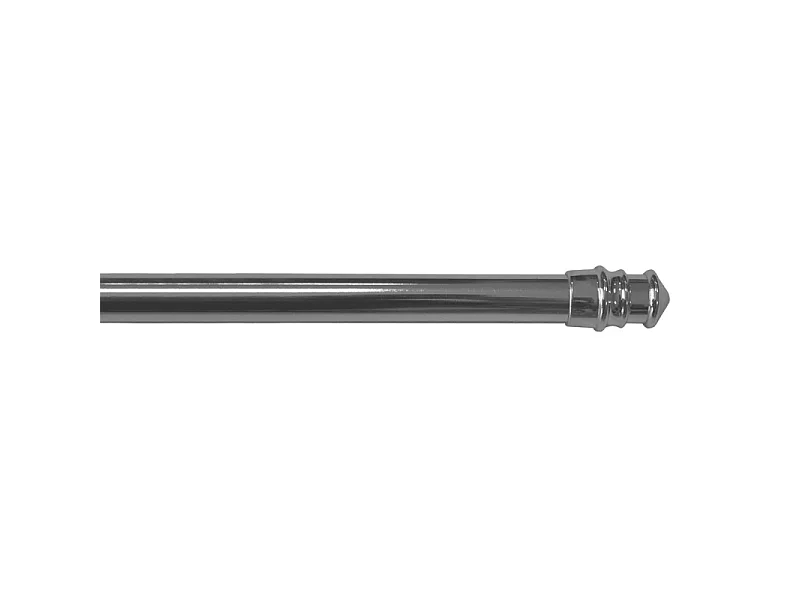 Tringle Extensible en Métal "Bistrot" 75-125cm Argent