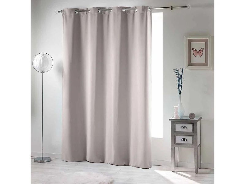 Rideau Occultant "Occult" 135x280cm Ivoire