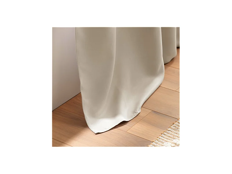 Rideau Occultant "Occult" 135x280cm Ivoire