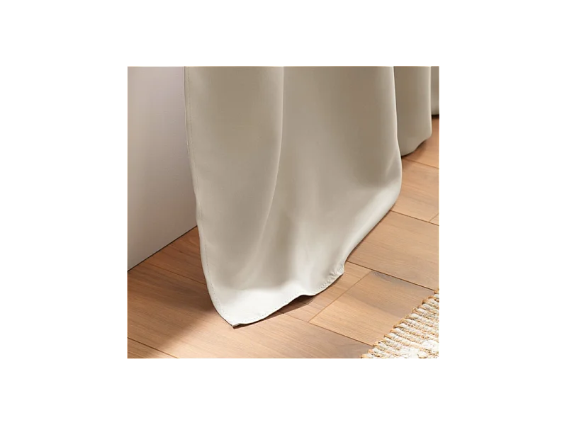 Rideau Occultant "Occult" 135x280cm Ivoire