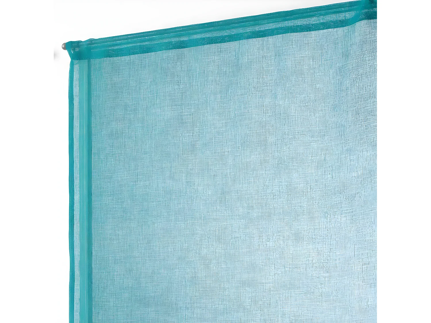 Paire de Voilages "Sandra" 60x90cm Bleu