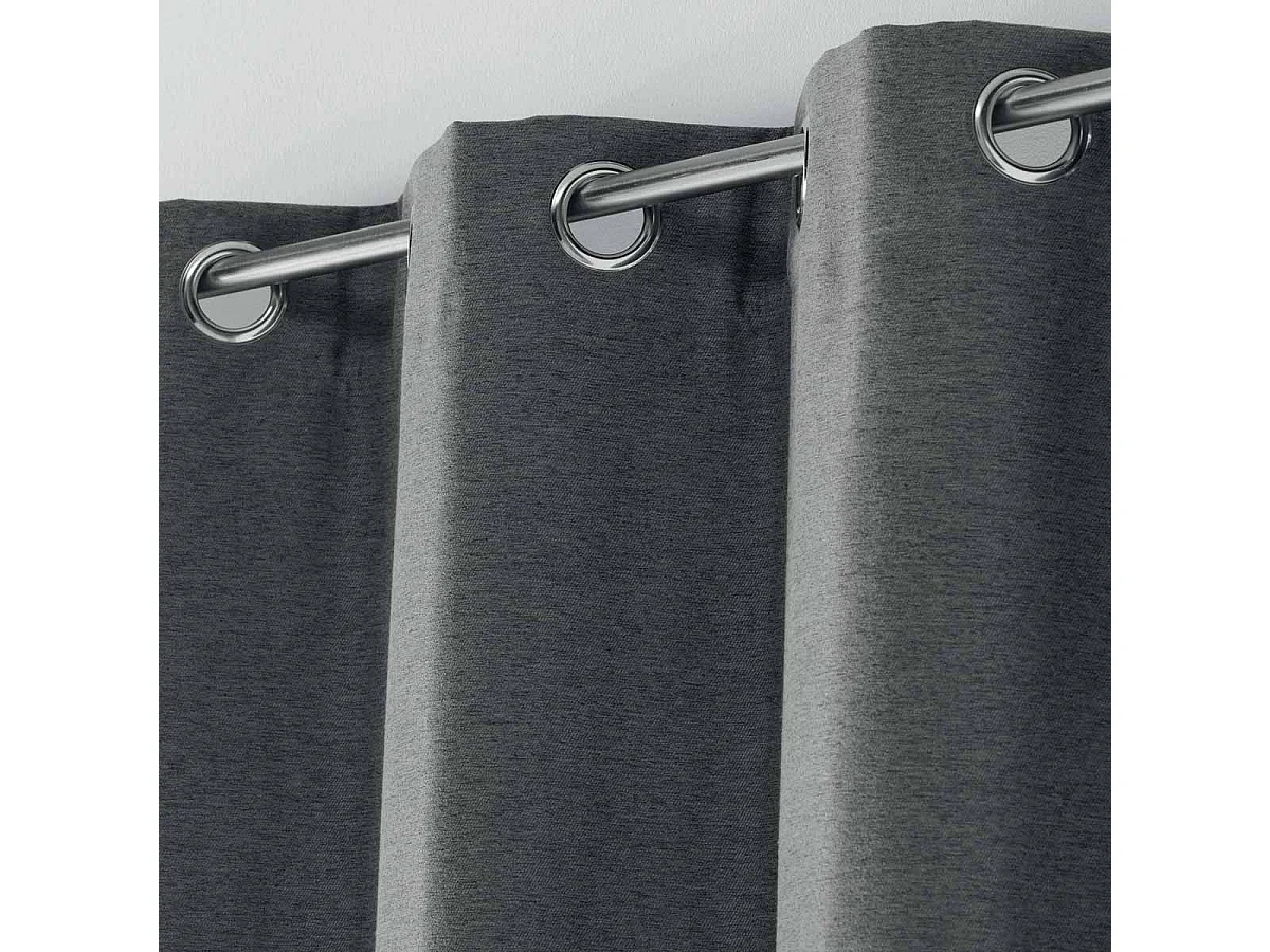 Rideau Occultant "Chinea" 135x240cm Anthracite