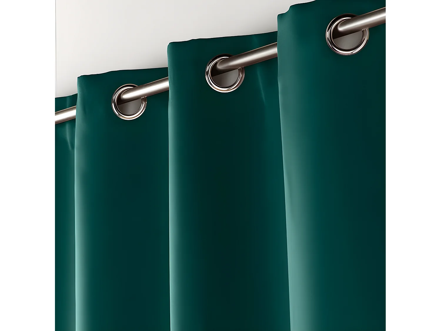 Rideau Occultant "Occult" 135x240cm Émeraude