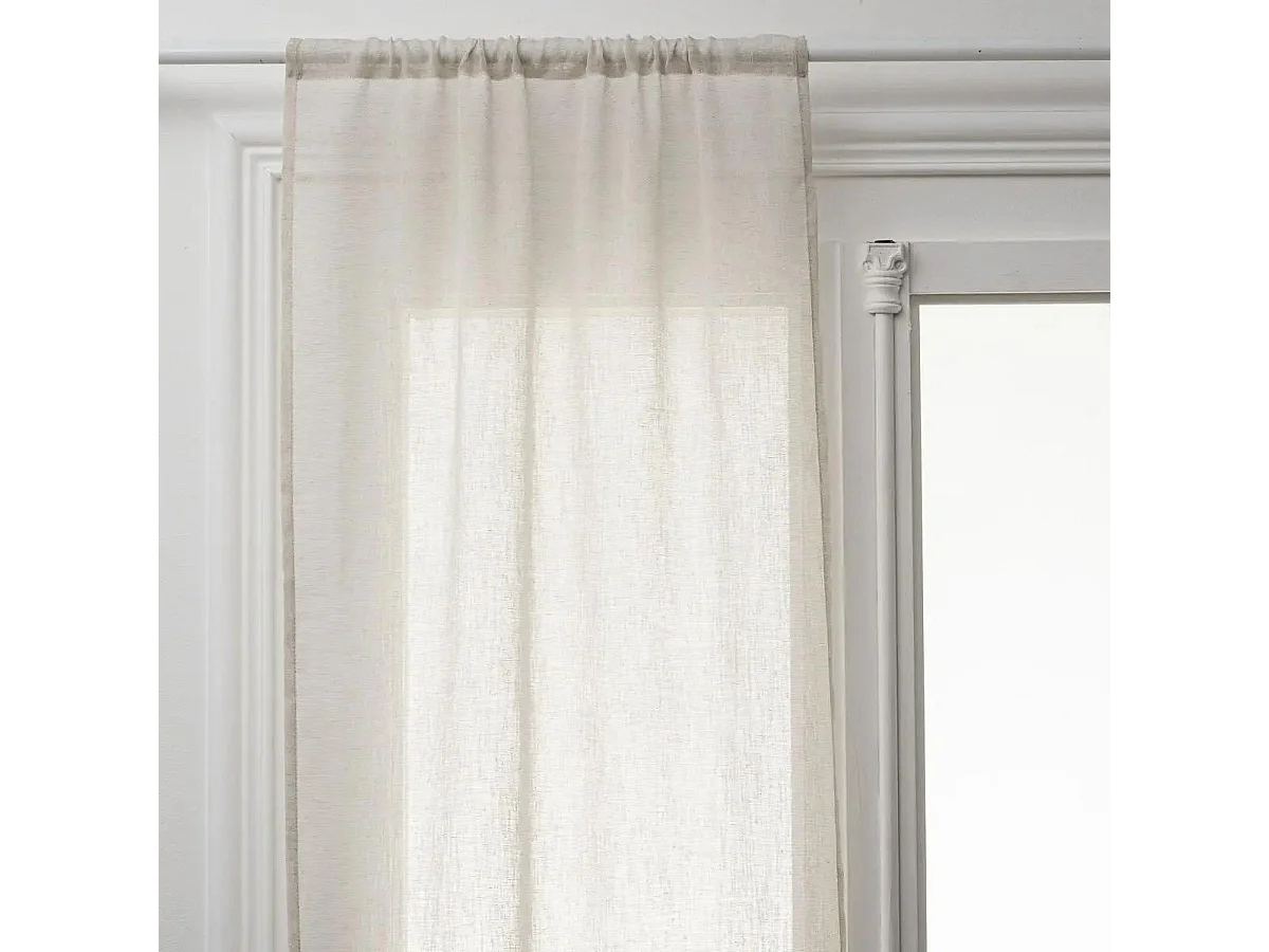 Paire de Voilages "Fred" 60x160cm Lin