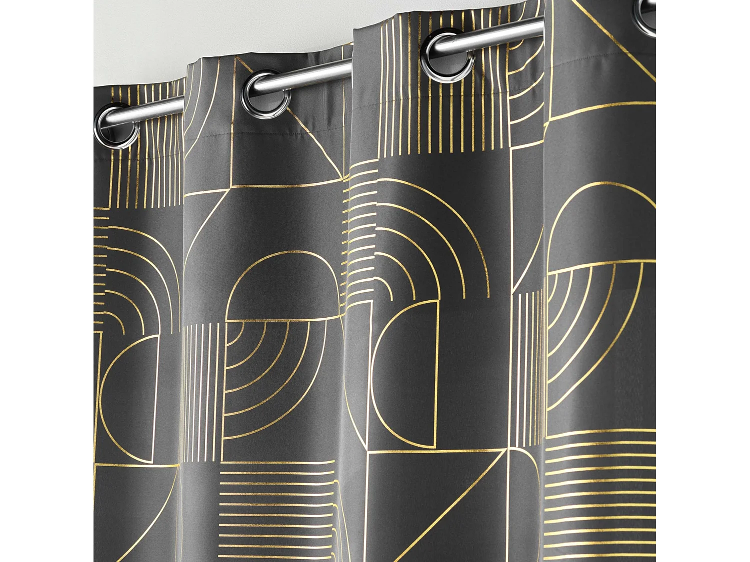 Cortina de tela metálica 140 x 260 cm