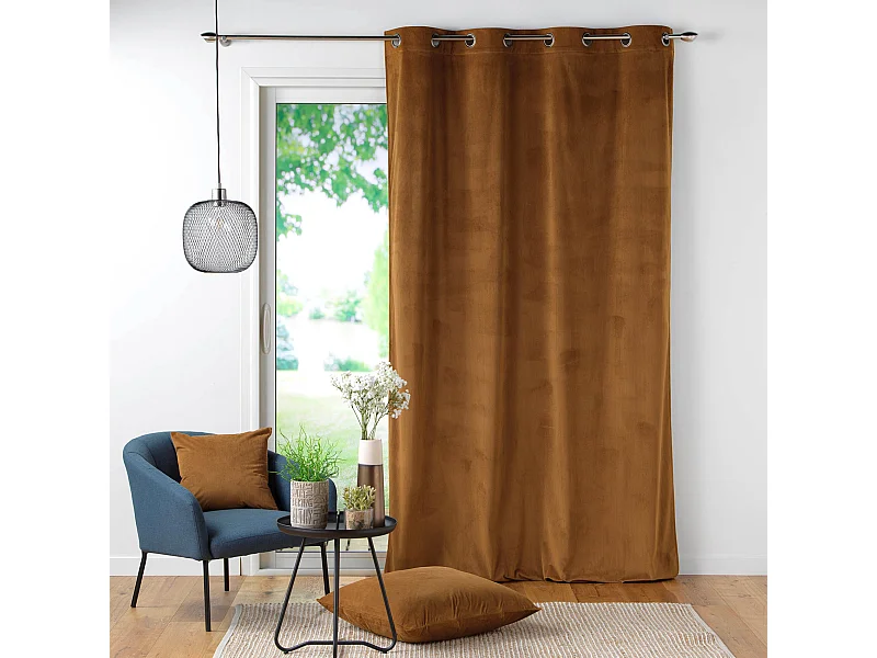 Cortina de pana lisa 140 x 260 cm