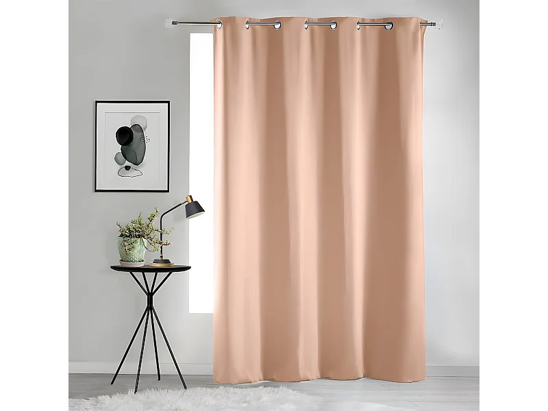 Rideau Occultant "Occult" 135x280cm Nude