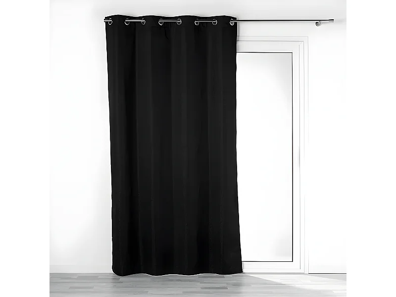 Rideau Occultant "Darko" 140x260cm Noir