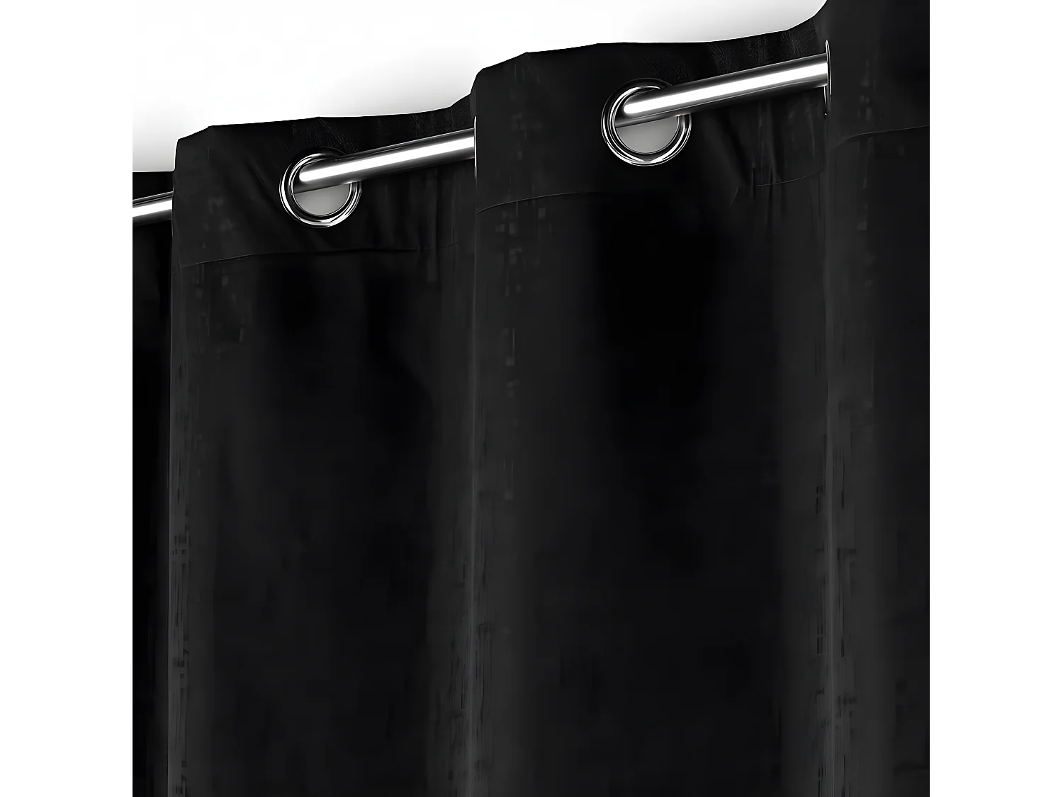 Rideau Occultant "Darko" 140x260cm Noir