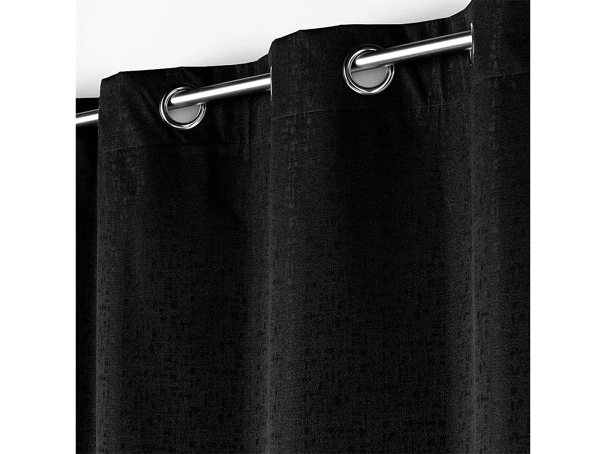 Rideau Occultant "Darko" 140x260cm Noir