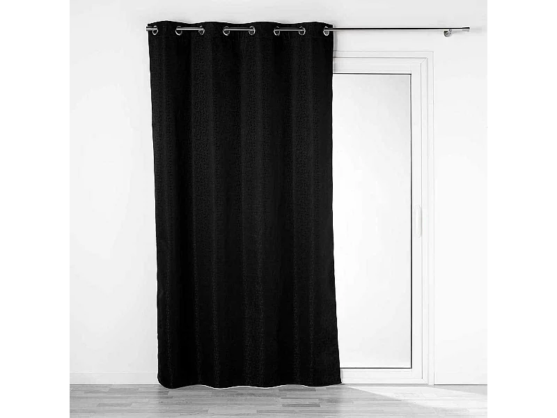 Rideau Occultant "Darko" 140x260cm Noir