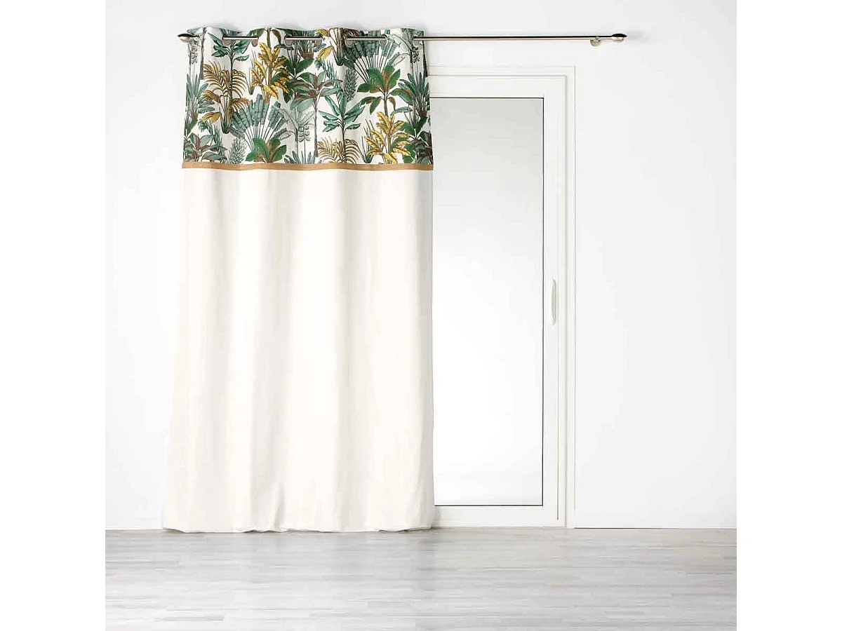 Rideau à Œillets "Balinesia" 140x240cm Naturel