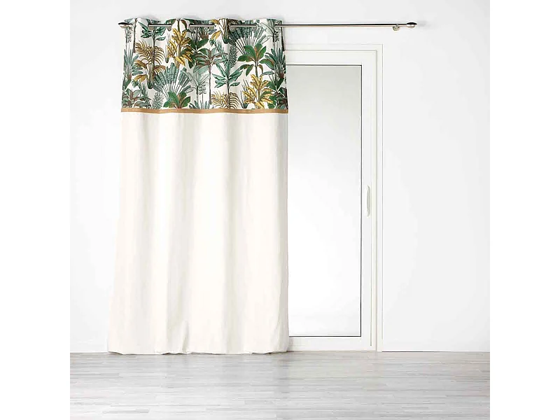 Rideau à Œillets "Balinesia" 140x240cm Naturel