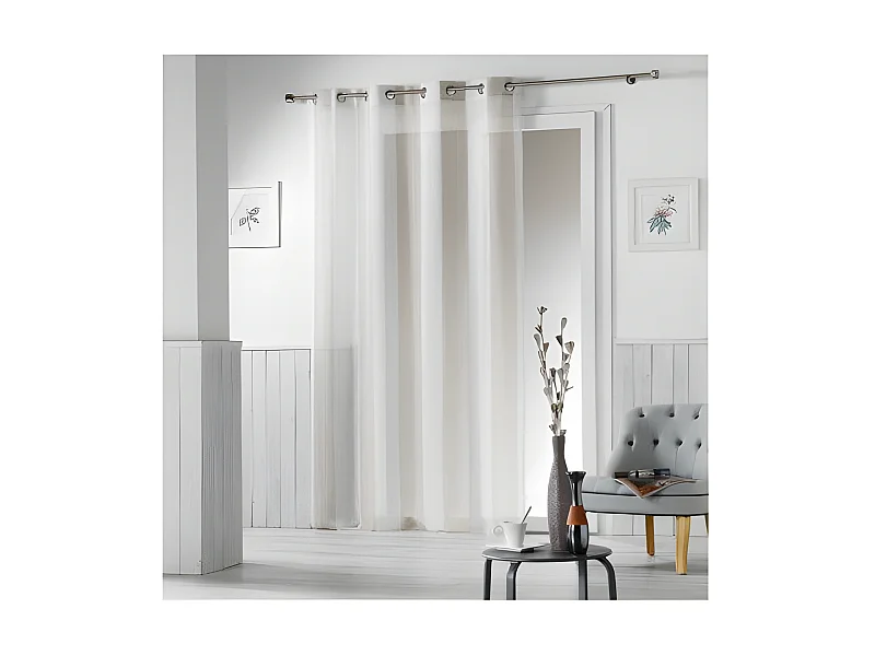 Rideau Voilage "Alia" 140x240cm Lin