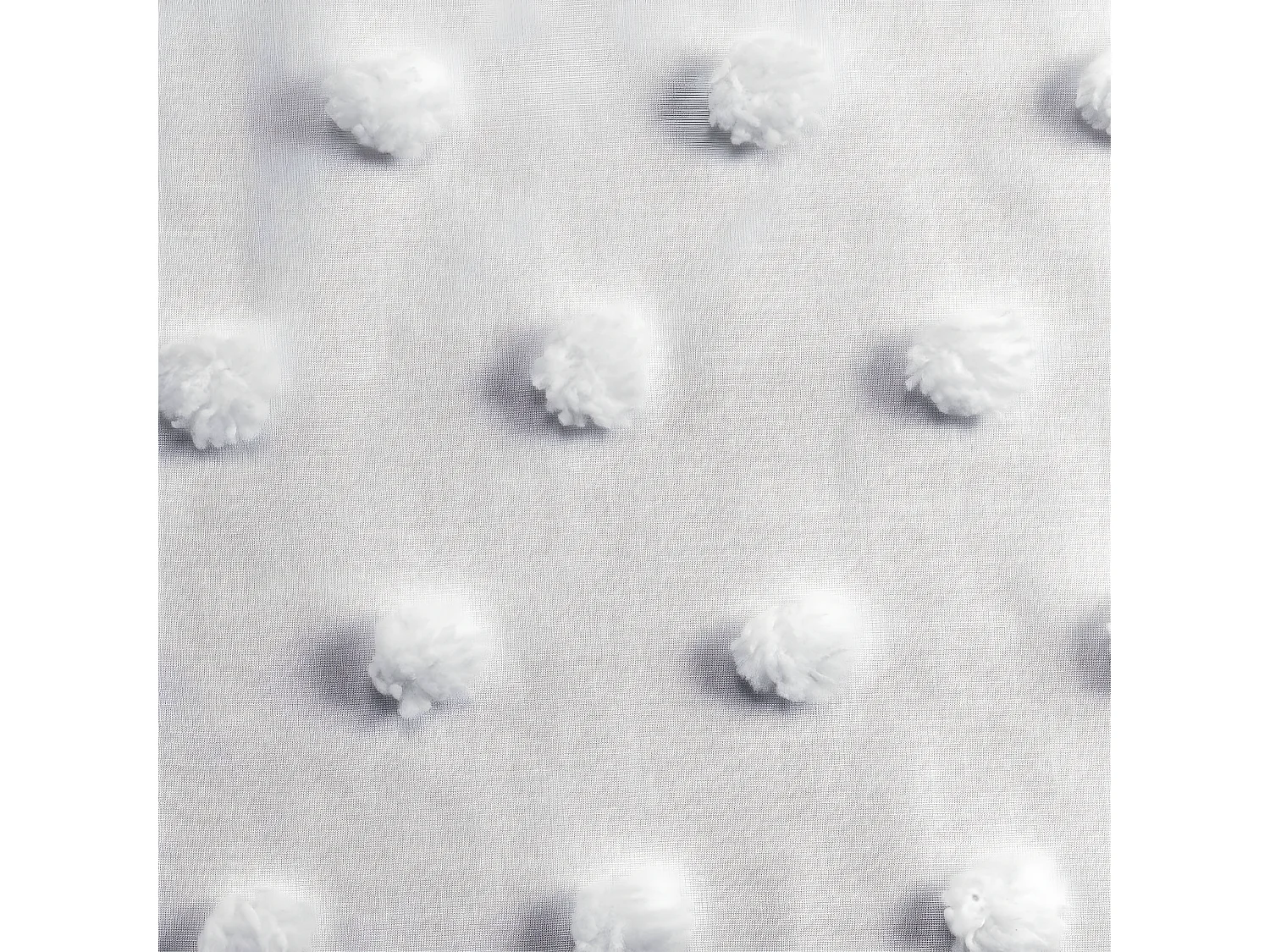 Rideau Voilage à Œillets "Mélusine" 140x240cm Blanc