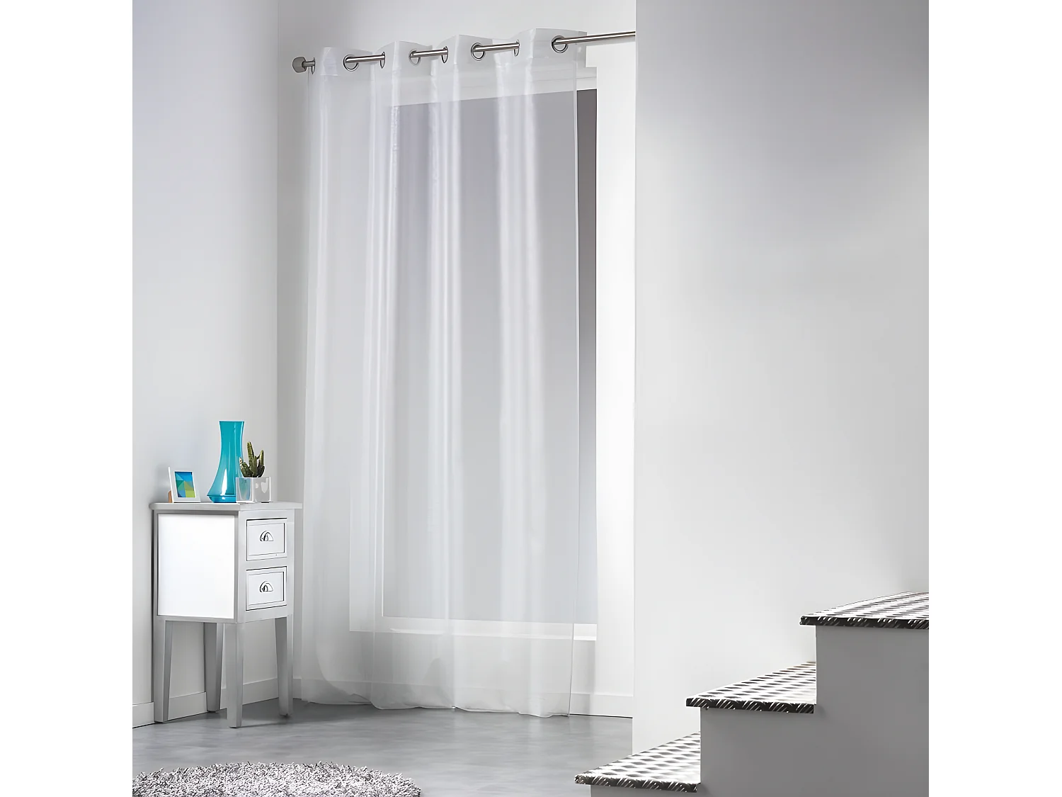 Rideau Voilage "Inspira" 140x240cm Blanc