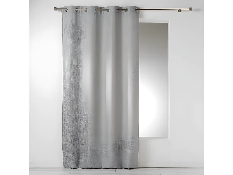 Rideau à Oeillets "Select" 140x260cm Gris