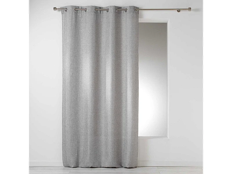 Rideau à Oeillets "Select" 140x260cm Gris