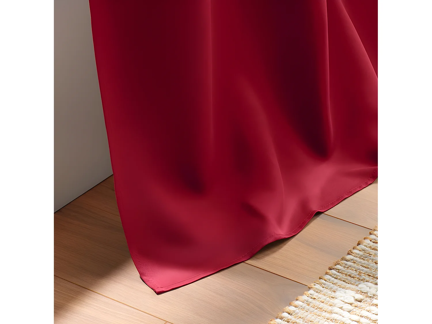 Rideau Occultant "Occult" 135x280cm Rouge