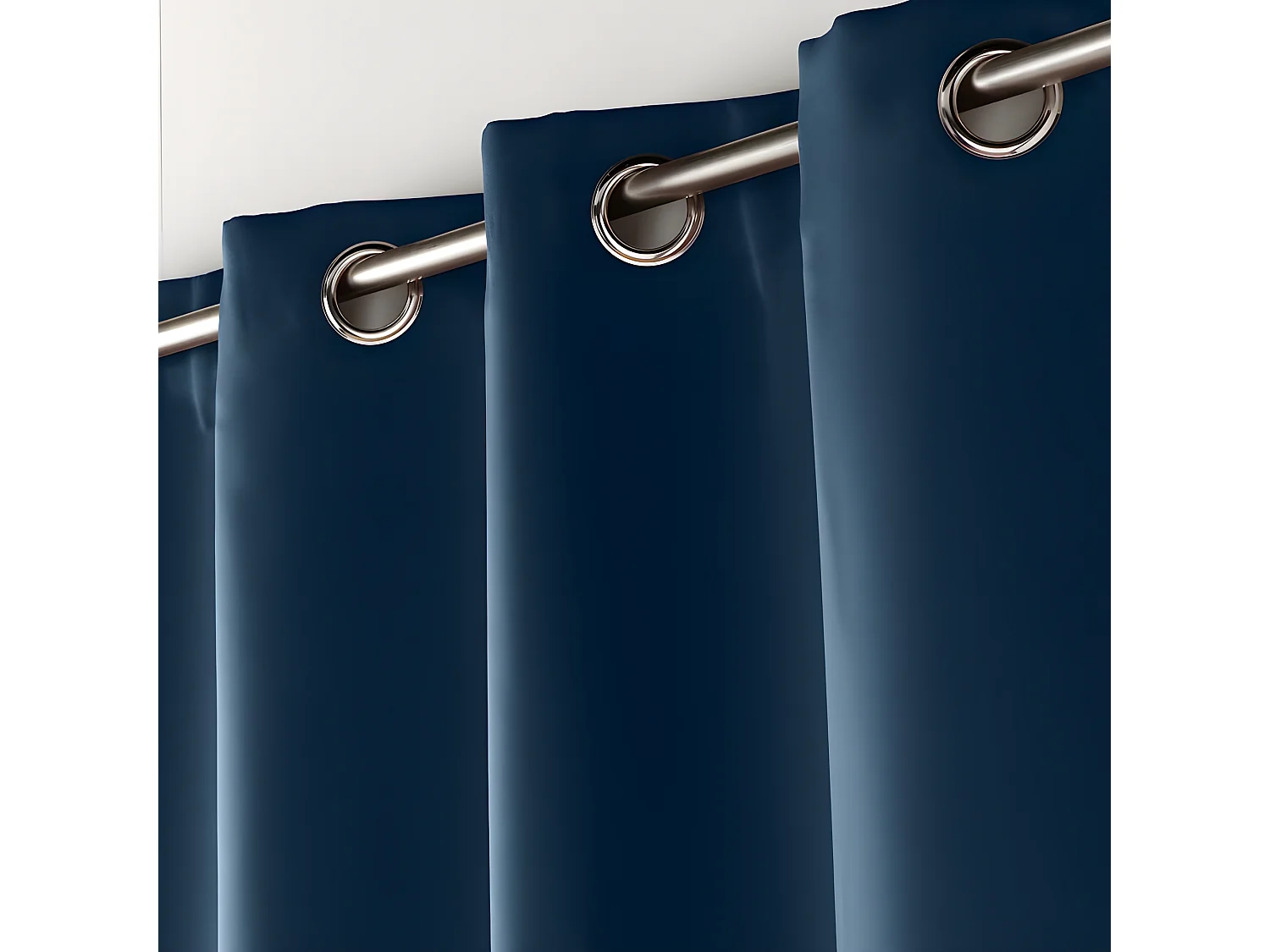 Rideau Occultant "Occult" 135x240cm Bleu Navy