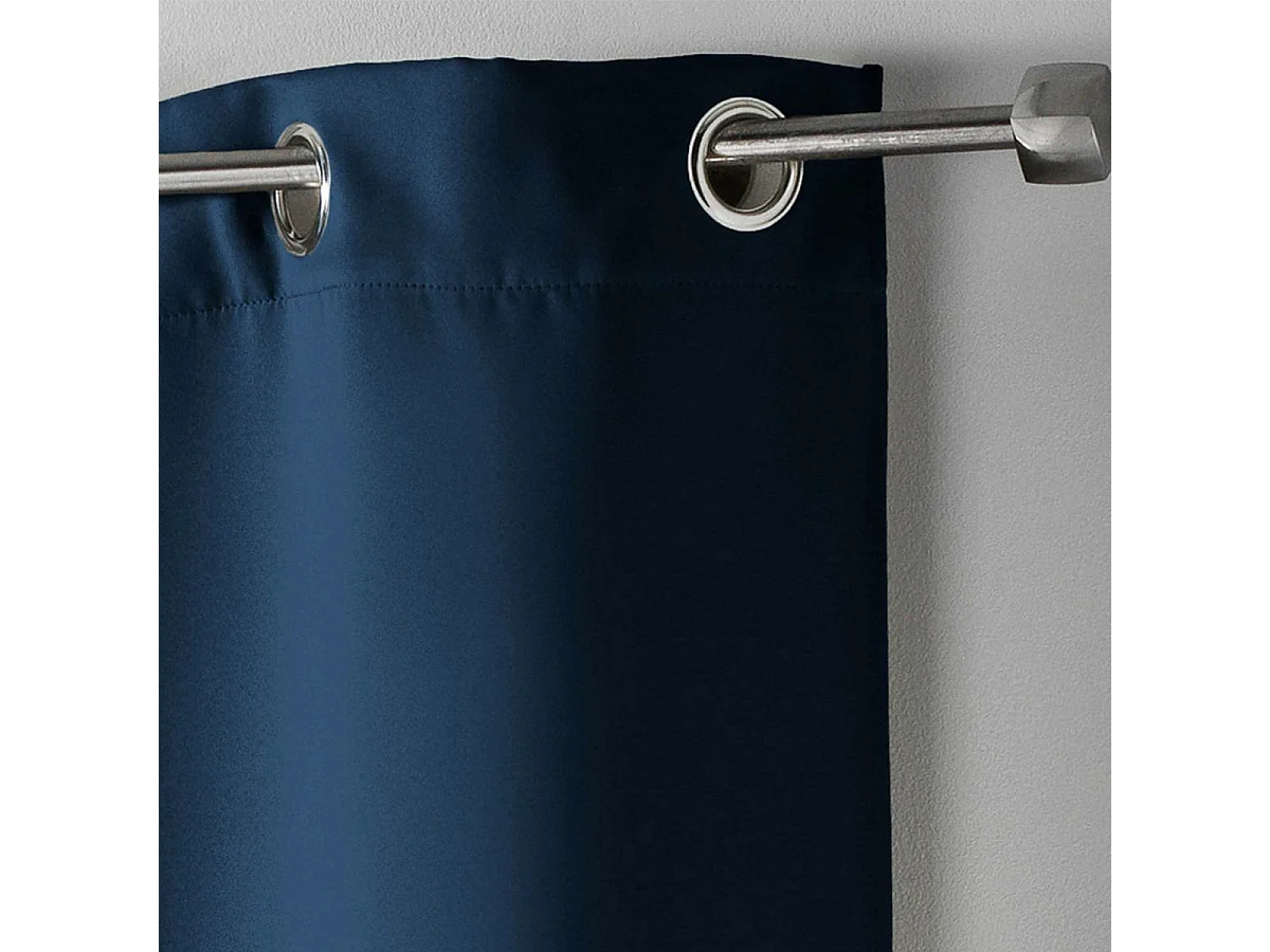 Rideau Occultant "Occult" 135x240cm Bleu Navy