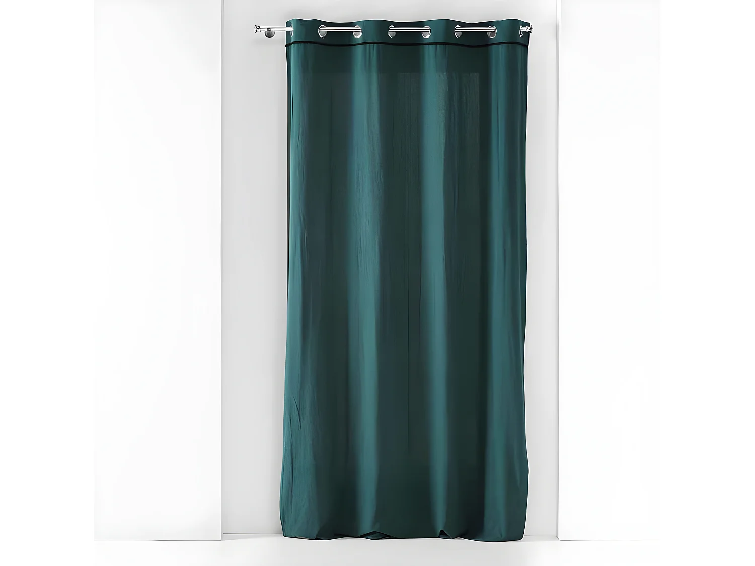 Rideau à Œillets "Linette" 135x240cm Pétrole