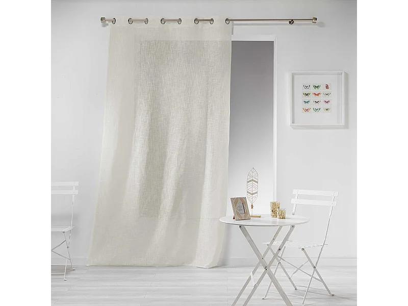Rideau Voilage "Haltona" 140x240cm Naturel